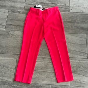 Banana Republic Avery BRIGHT PINK pant size 6 NWT!!